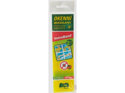 Mucholapka okenní páska 2 ks (215 x 50 mm)