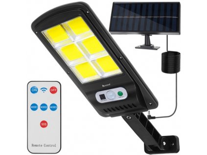 Venkovní osvětlení solární 120 LED COB, IP65, 36 W, 500 lm