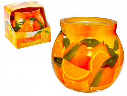 vonná svíčka pomeranč