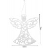Vánoční ozdoba andílek na zavěšení 3 ks