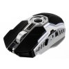 Bezdrátová herní myš pro hráče černá, šedá, stříbrná