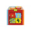 Dřevěná kostka edukační 5v1