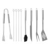 Grilovací náčiní - 9 ks + pouzdro