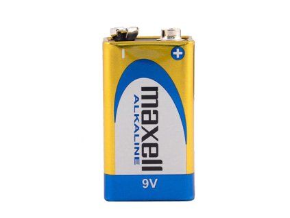 Alkalická baterie 9V Maxell 6F22 6LR61