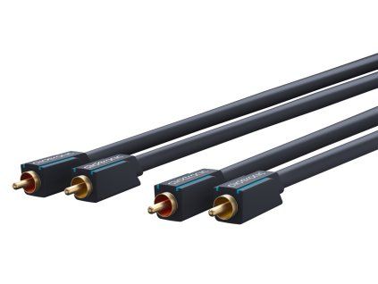 Kabel hifi Clictronic 2xcinch 0.5m OFC