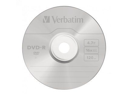 verbatim dvd r matt silver 16x