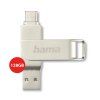 Hama USB flash disk s kapcitou 128GB a konektory USB-A a USB-C
