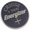 Knoflíková baterie Energizer CR2032, 3V, čelní pohled
