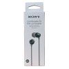 Černá drátová sluchátka Sony MDR-EX15LP v originálním balení