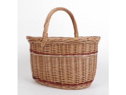 Proutěný piknikový koš 036