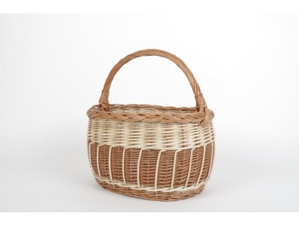 Proutěný nákupní košík 225