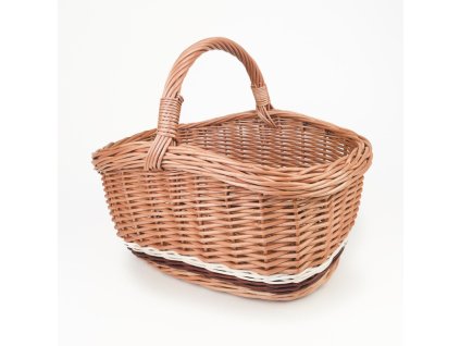 Proutěný nákupní košík 335