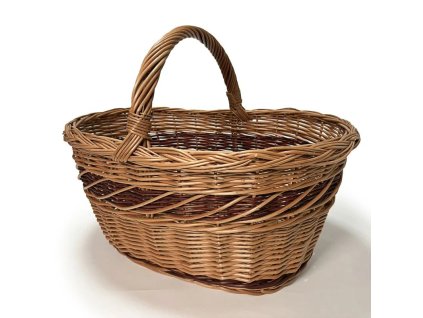 Proutěný nákupní košík 464