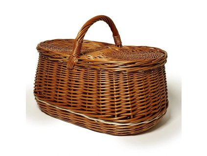 Proutěný piknikový koš 073