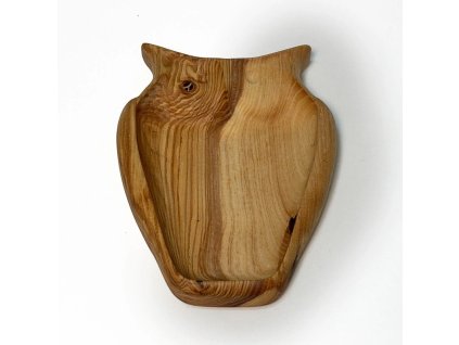 Miska dřevěná 008 - SOVA