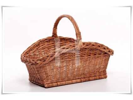 Proutěný koš na dřevo B012