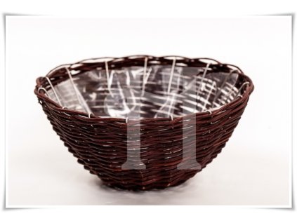 Květináč proutěný 002