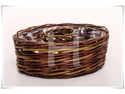 Květináč proutěný 015