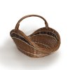 Koš na dřevo proutěný B068B