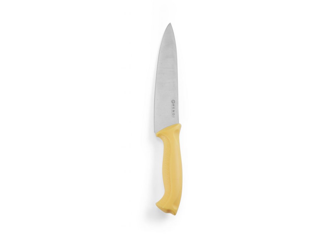 Kuchařský nůž, HENDI, Žlutá, (L)385mm