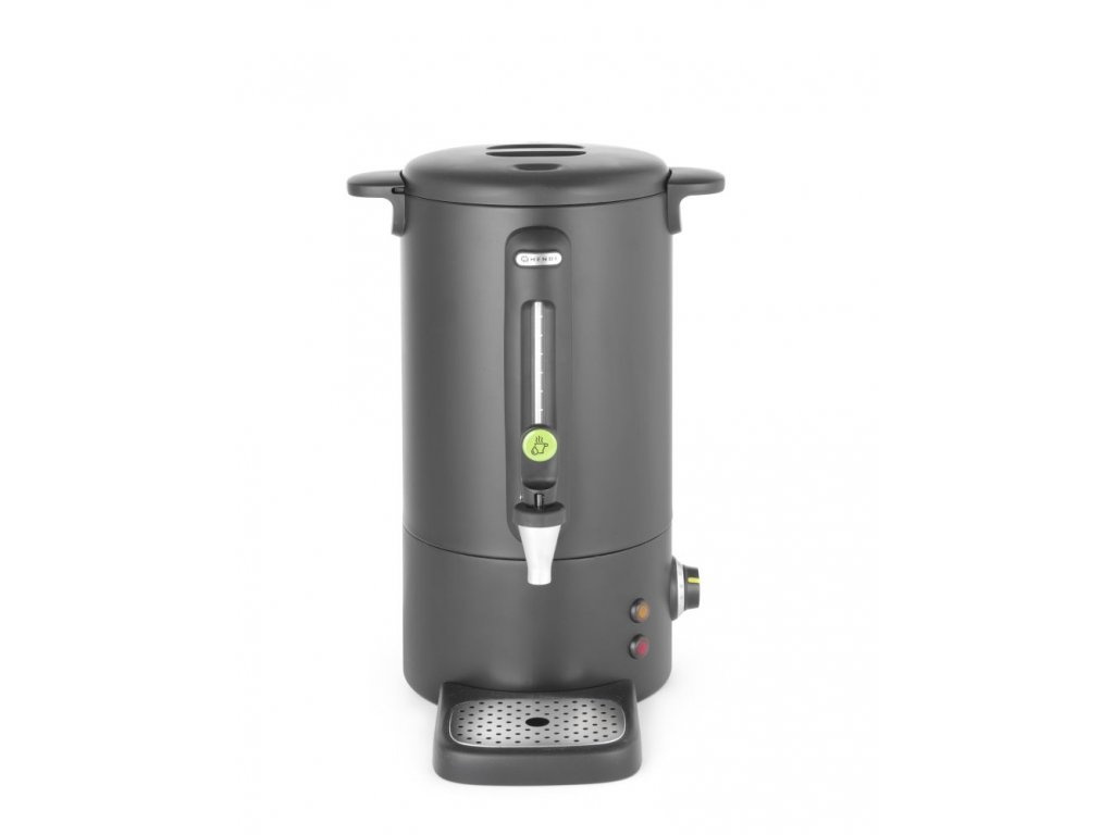 Ohřívač horkých nápojů matný černý - Design by Bronwasser, HENDI, 9L, 230V/950W, 307x330x(H)450mm