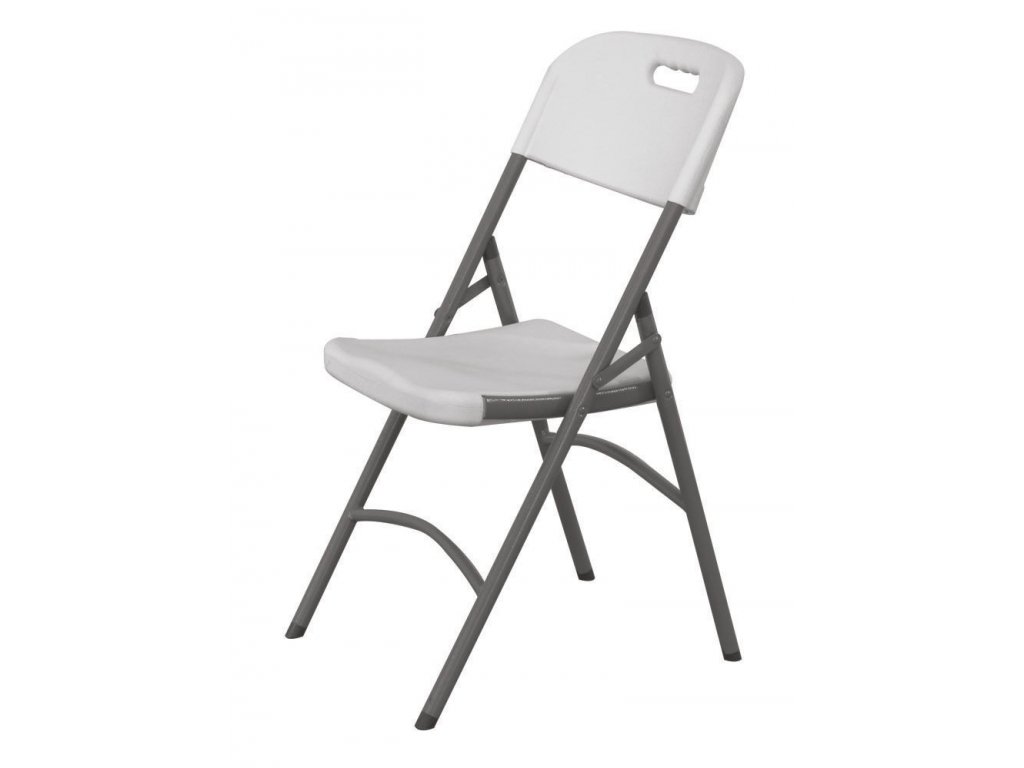 Cateringová židle - světle šedá, HENDI, max. nosnost 180 kg., 540x440x(H)840mm