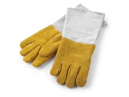 Kožené rukavice na pečení - 2 ks, HENDI, 2 pcs., (L)460mm
