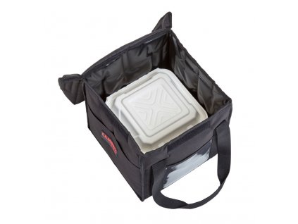 Termoizolační přepravní taška, skládací, univerzální, Cambro, Objem: kolem 17l, 17L, Černá, 255x255x(H)280mm