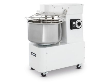 Spirálový mixér s pevnou mísou a nádobou, 22 l, Prismafood, 56 kg/h, 22L, 400V/750W, 385x670x(H)725mm