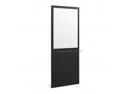 Kadeřnické zrcadlo - Nástěnná - Skleněná police - 5 kg - 80 x 20 x 180 cm