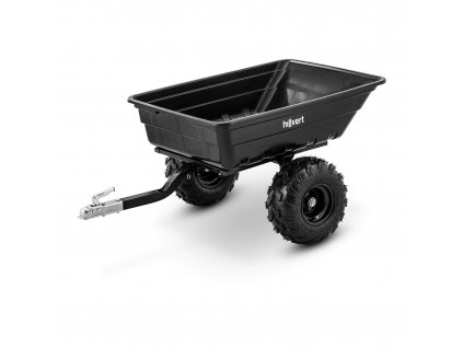 Zahradní vozík - s tažným zařízením - 700 kg - sklápěcí - 210 l