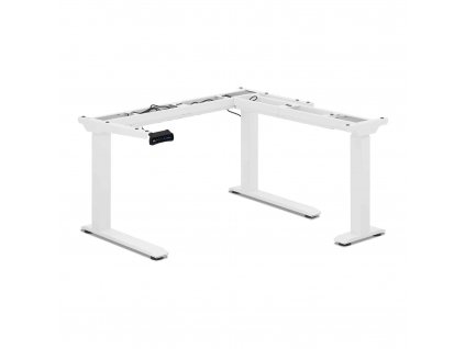 Výškově nastavitelný rohový rám stolu - výška: 60 - 125 cm - šířka: 110 - 190 cm / 90 - 150 cm