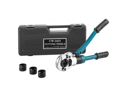 Hydraulické krimpovací kleště na trubky VEV, krimpovací kleště na trubky TH Ø16-32mm, krimpovací kleště na trubky TH čelisti 16-20-25-32mm 12T hydraulický krimpovací nástroj pro složené trubky