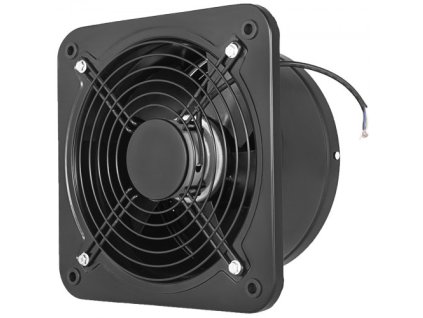 Průmyslový ventilační odsávač Kovový axiální výfuk 250MM/10palcový ventilátor stahováku vzduchu (250MM/10palcový)