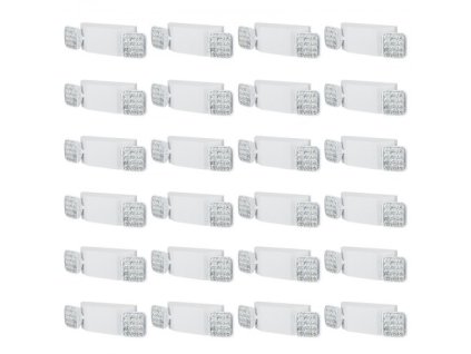 24 PC Komerční nouzové osvětlení LED výstupního osvětlení Záložní baterie