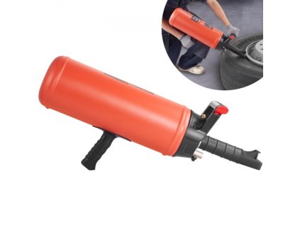 Tire Bead Blaster, 150 PSI, ruční 2,4 Gal/9 l Air Bead Seat, přenosný nástroj na huštění, 87-116 PSI pro opravy pneumatik nákladních automobilů, čtyřkolek, osobních automobilů a traktorů