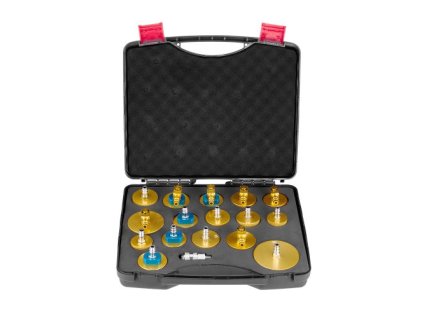 17ks Brake Master Bleeder Kit Sada adaptéru pro odvzdušňování brzd pro většinu vozidel