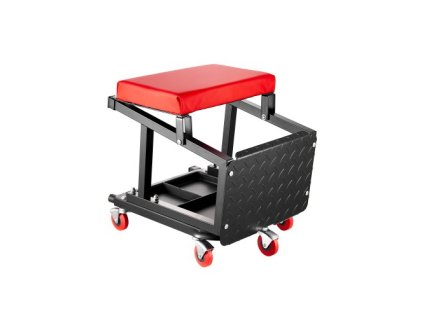 Mechanická stolička Pojízdná pracovní sedačka 300 lb Nákladová sedačka/Schodová stolička s kolečky
