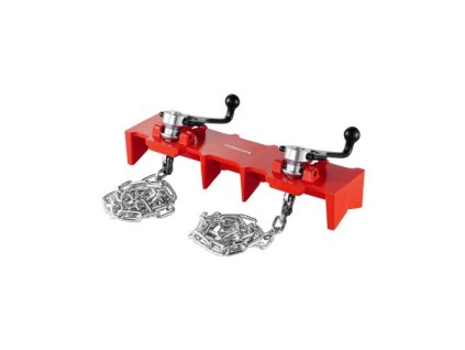 Svěrák pro svařování trubek 1/2" až 8" Svěrka pro svařování trubek se dvěma řetězy a rukojetí