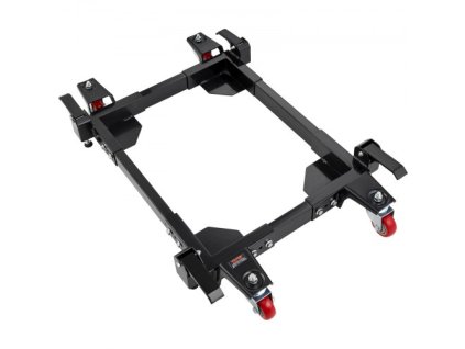 Mobilní základna , kapacita 1500 lb, nastavitelná od 20,7" x 23,7" do 28" x 33,5", Univerzální mobilní základna pro vysoké zatížení se 4 otočnými koly, pro dřevoobráběcí zařízení, pásovou pilu, elektrické nářadí, stroj