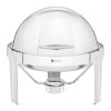 Chafing dish - kulatý - 8 l - 1 hořák