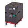 Vozík Camdolly® pro termoizolační boxy Cam GoBox®, 4060, Cambro, červený, Červená, 710x510x(H)167mm