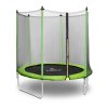 Záhradní trampolína – O 244 x 180 cm – 80 kg – síťovina – černá/zelená