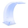 Chrlič vody - 35 cm - LED osvětlení - modrá/bílá barva