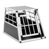 Přepravní box pro psa - hliník - sešikmený tvar - 55 x 70 x 50 cm
