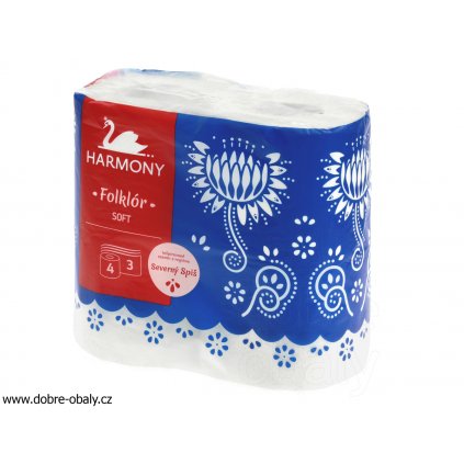 toaletni papir harmony soft 3 vrstvy extra bily 4 ks 9754 1