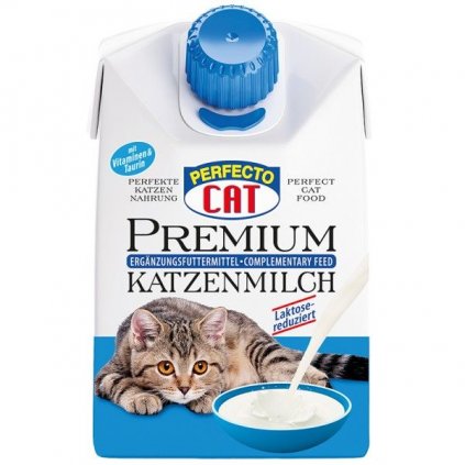 perfecto cat premiove mleko pro kocky 200 ml 16.047