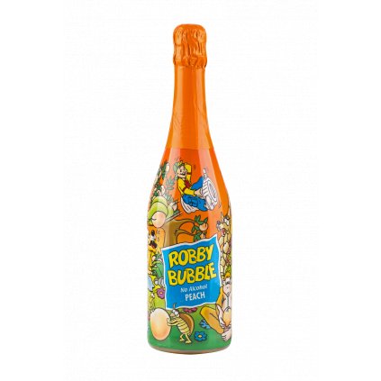 Robby Bubble broskev 750ml