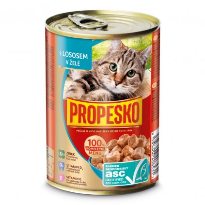 0031430 propesko cat losos v zele kousky 415 g (1)
