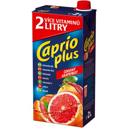 Caprio červený grapefruit 2l